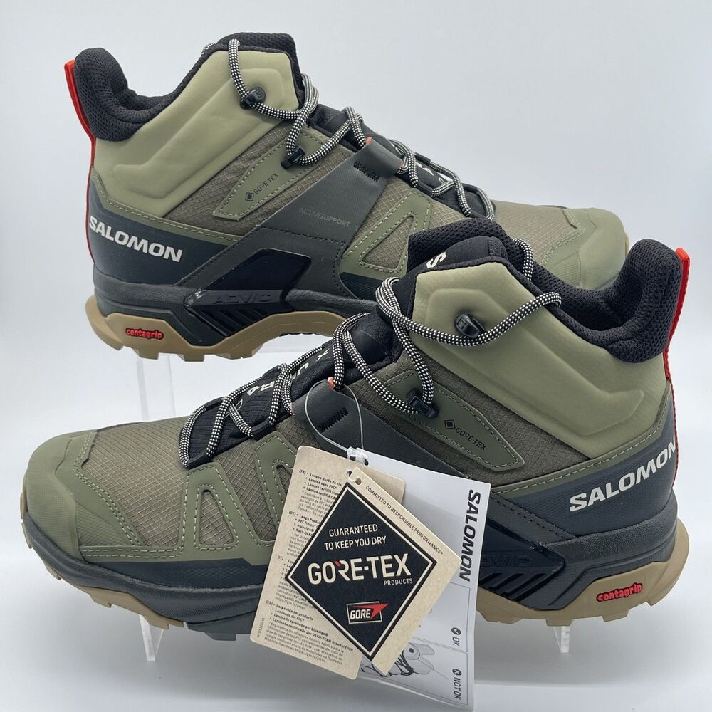 Salomon X Ultra Mid 4 Gore-Tex Boots | 417398  | Men's 11.5 | NEW